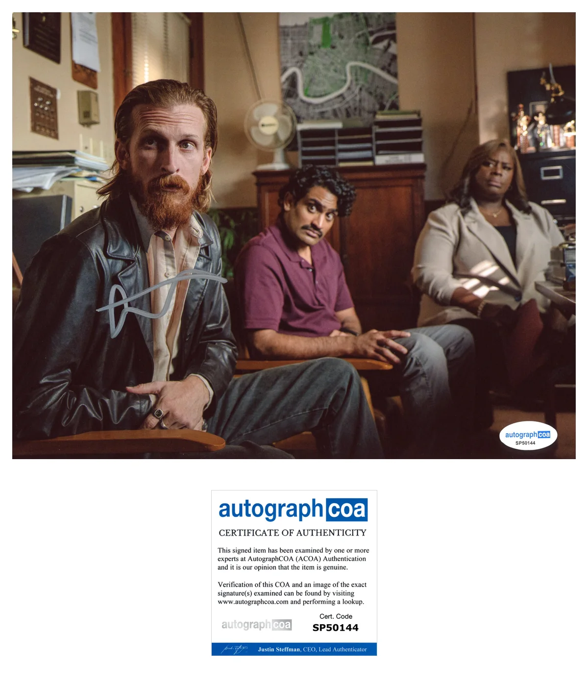 Austin Amelio — Austin Amelio ‘Hit Man’ Signed Autograph 8x10 Photo ‘Jasper’ ACOA
