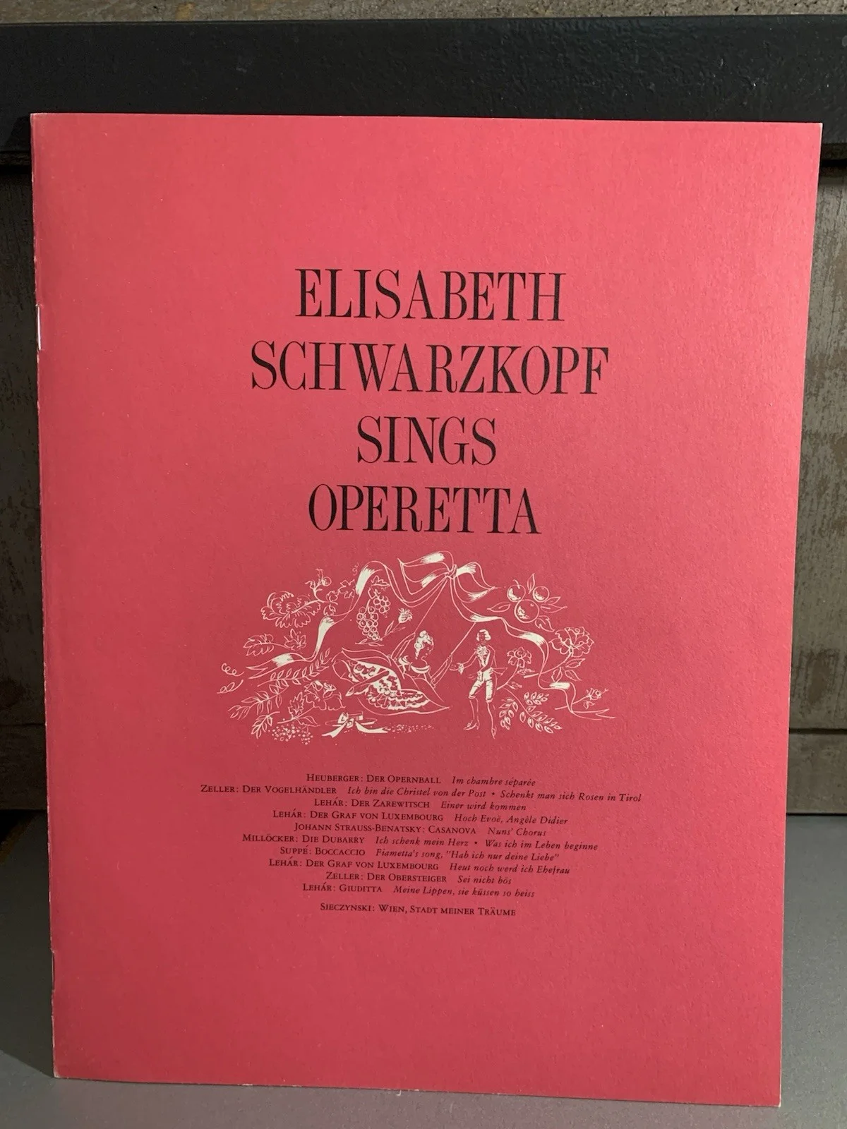 Autographed Elisabeth Schwarzkopf Vinyl Record Album & Program 1/1 👀, image 5