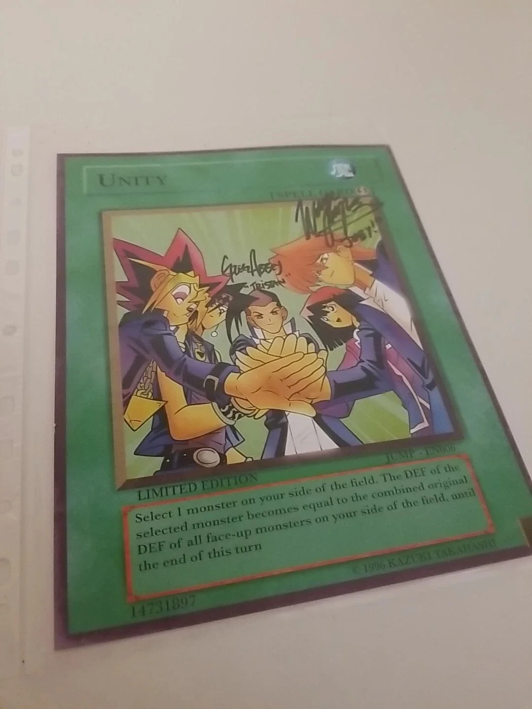 Wayne Grayson — Autographed Yu Gi Ho Voice Actors