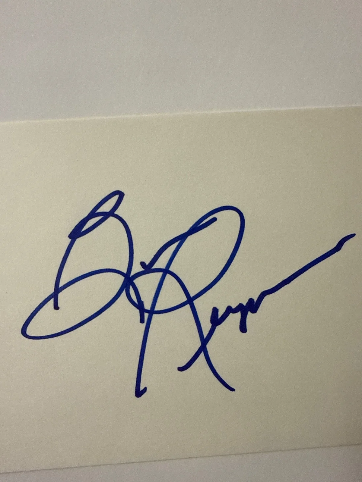 Burt Reyonlds — 4x6 Burt Reynolds signed cut w/ Acoa, image 3