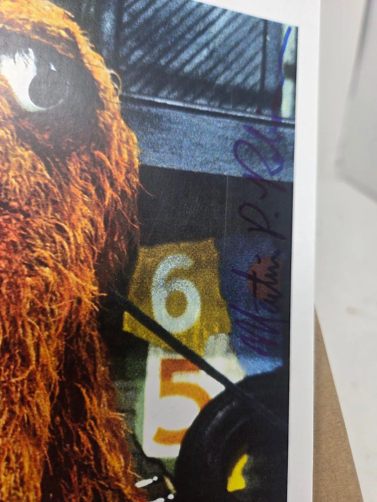 Martin P. Robinson — Martin P. Robinson signed autographed 8x10 Photo Sesame Street Snuffleupagus, изображение 3