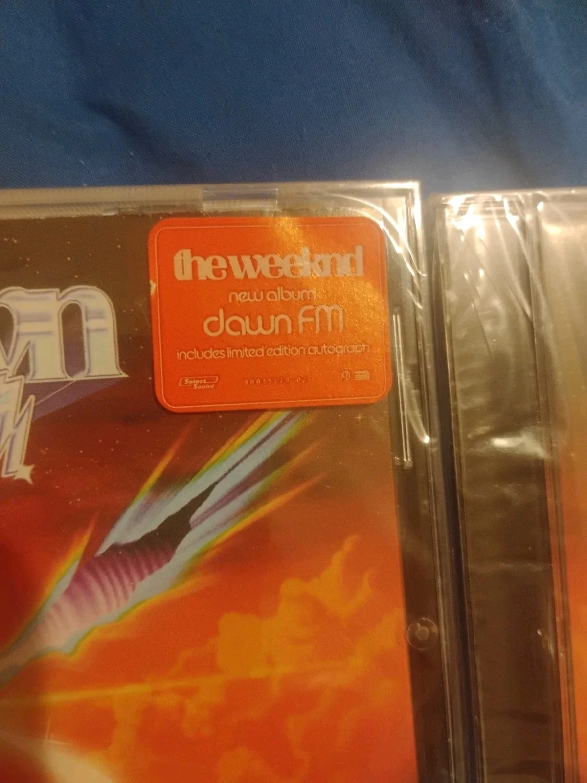 The Weeknd Dawn Fm Limited edition Signed CD, image 2