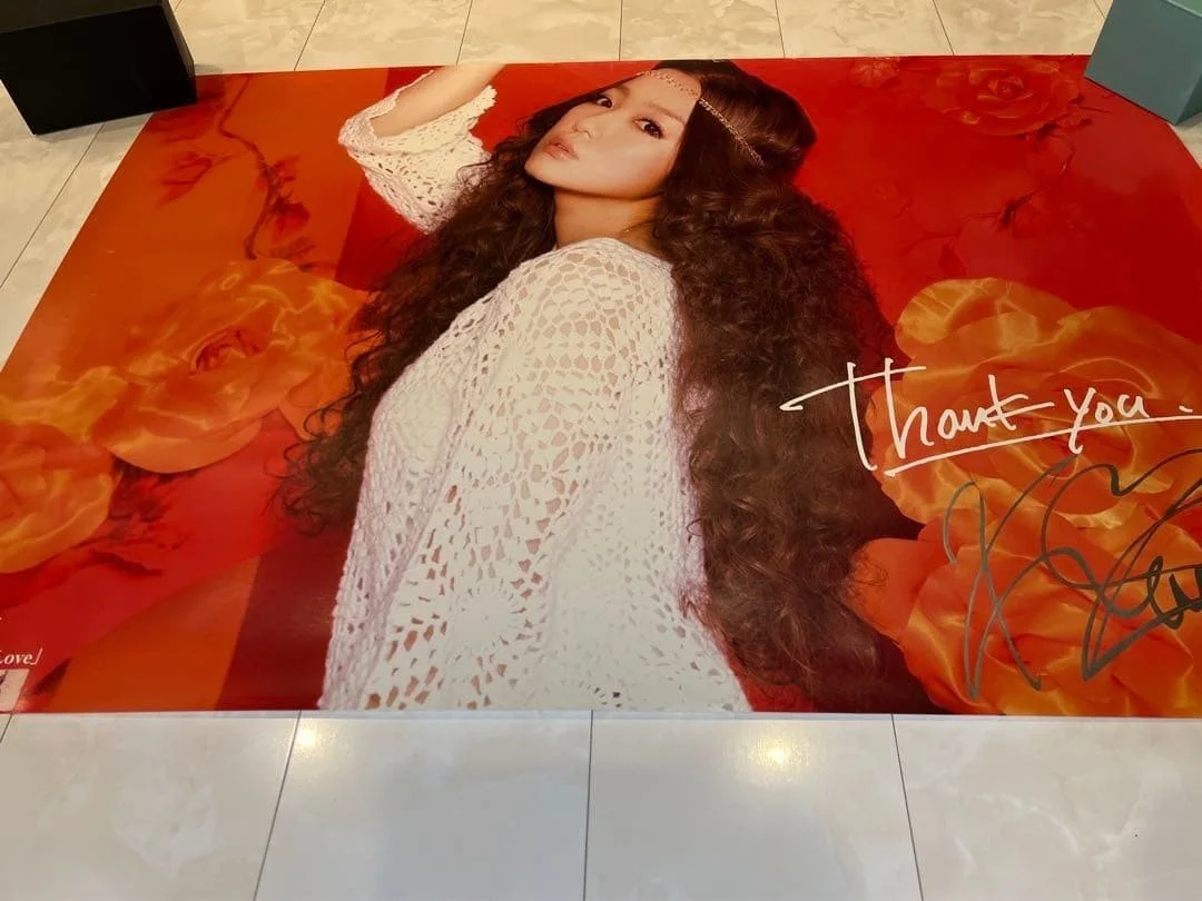 Rare Kana Nishino Signed Poster Thank you, Love Autograph Official Japan Limited, изображение 2