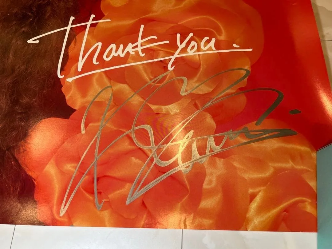 Rare Kana Nishino Signed Poster Thank you, Love Autograph Official Japan Limited, изображение 3