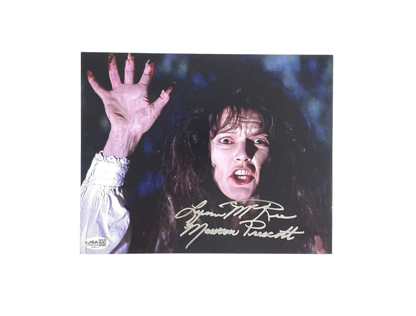 Lynn McRee — Scream 3 Lynn McRee Signed Maureen Prescott 8x10 Photo Scream Queen Icon JSA COA, изображение 2