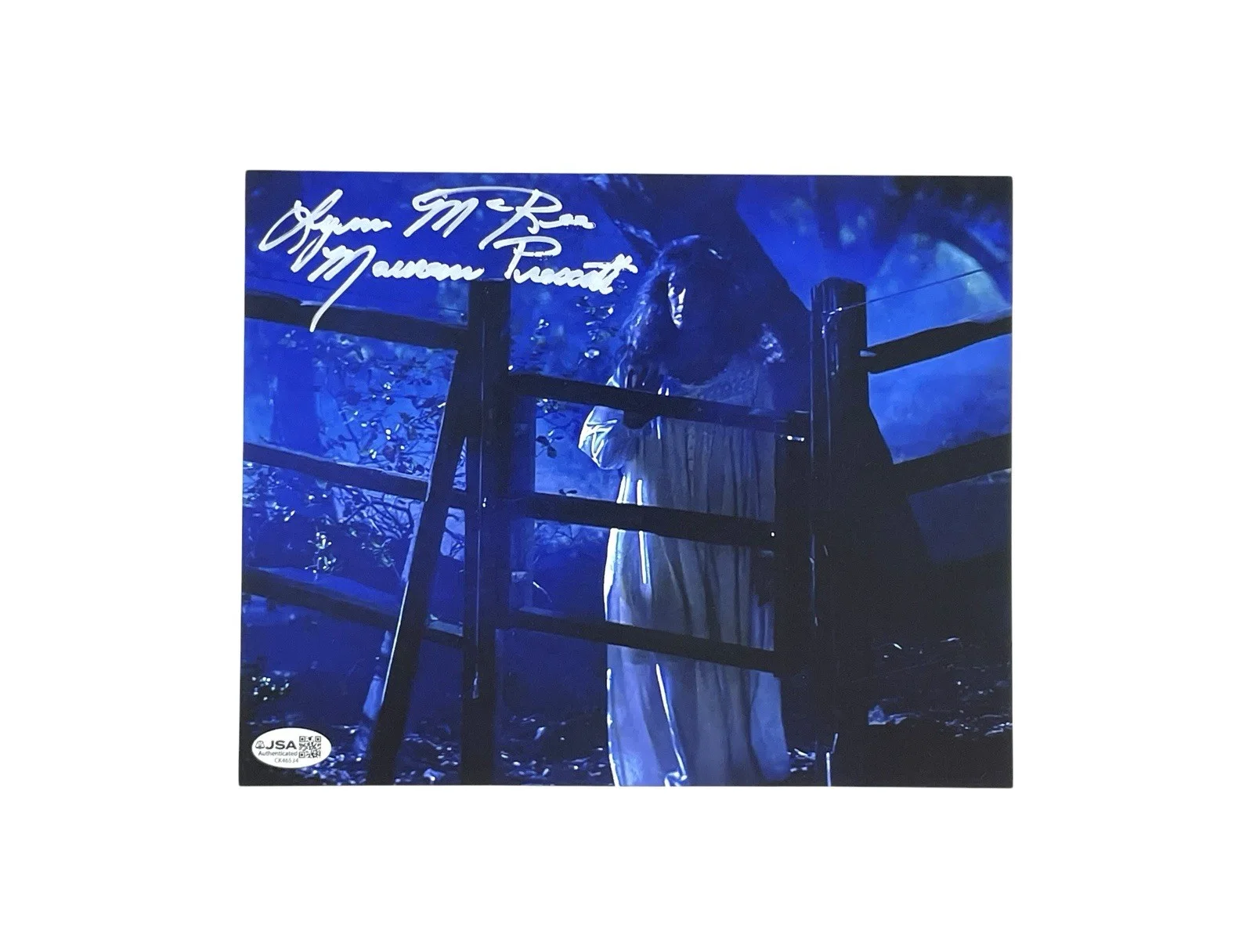 Lynn McRee — Scream 3 Lynn McRee Signed Maureen Prescott 8x10 Photo Scream Queen Icon JSA COA, изображение 2