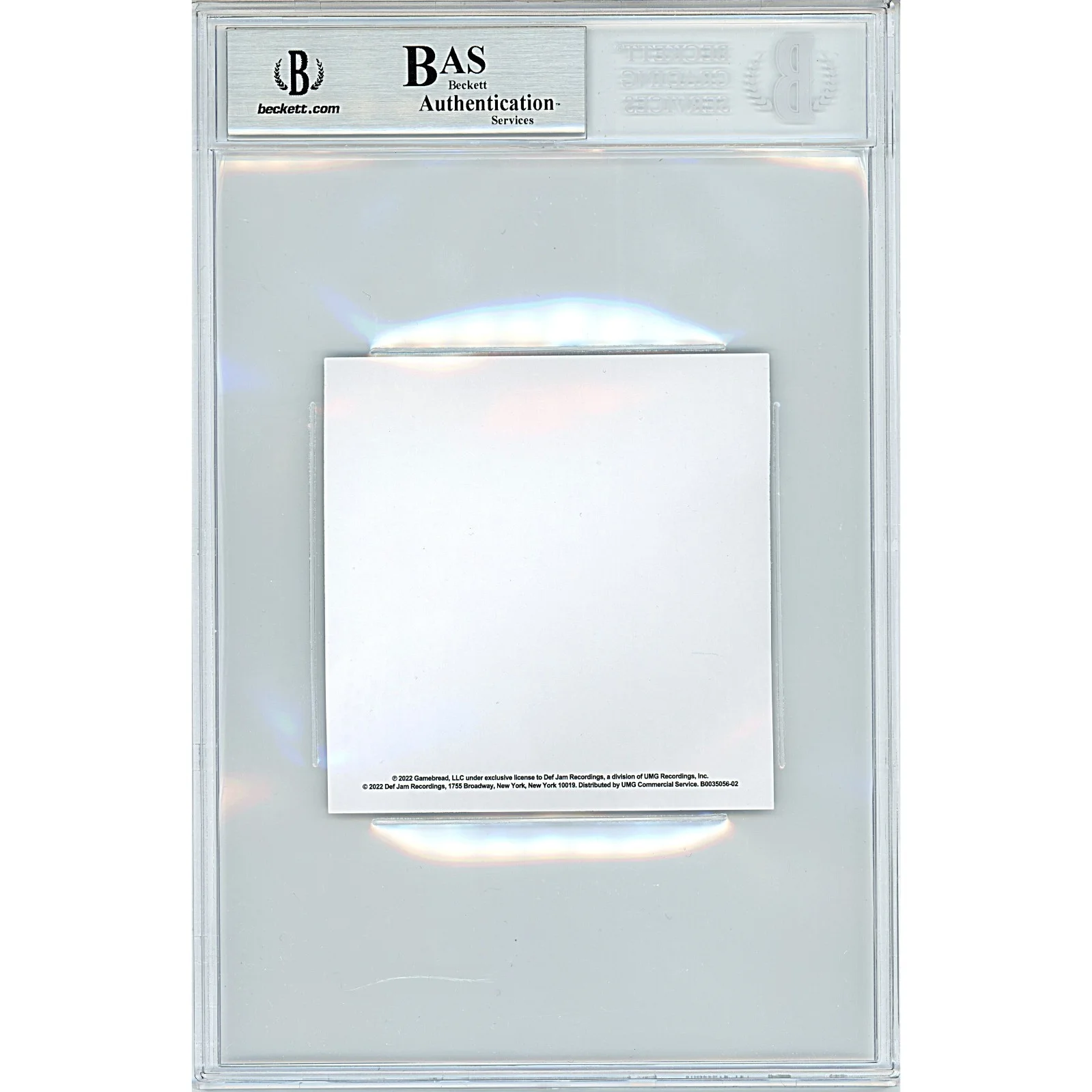 2-Chainz — 2 Chainz Signed CD Insert Beckett BAS Slabbed Rap Hip Hop Memorabilia Autograph, image 5