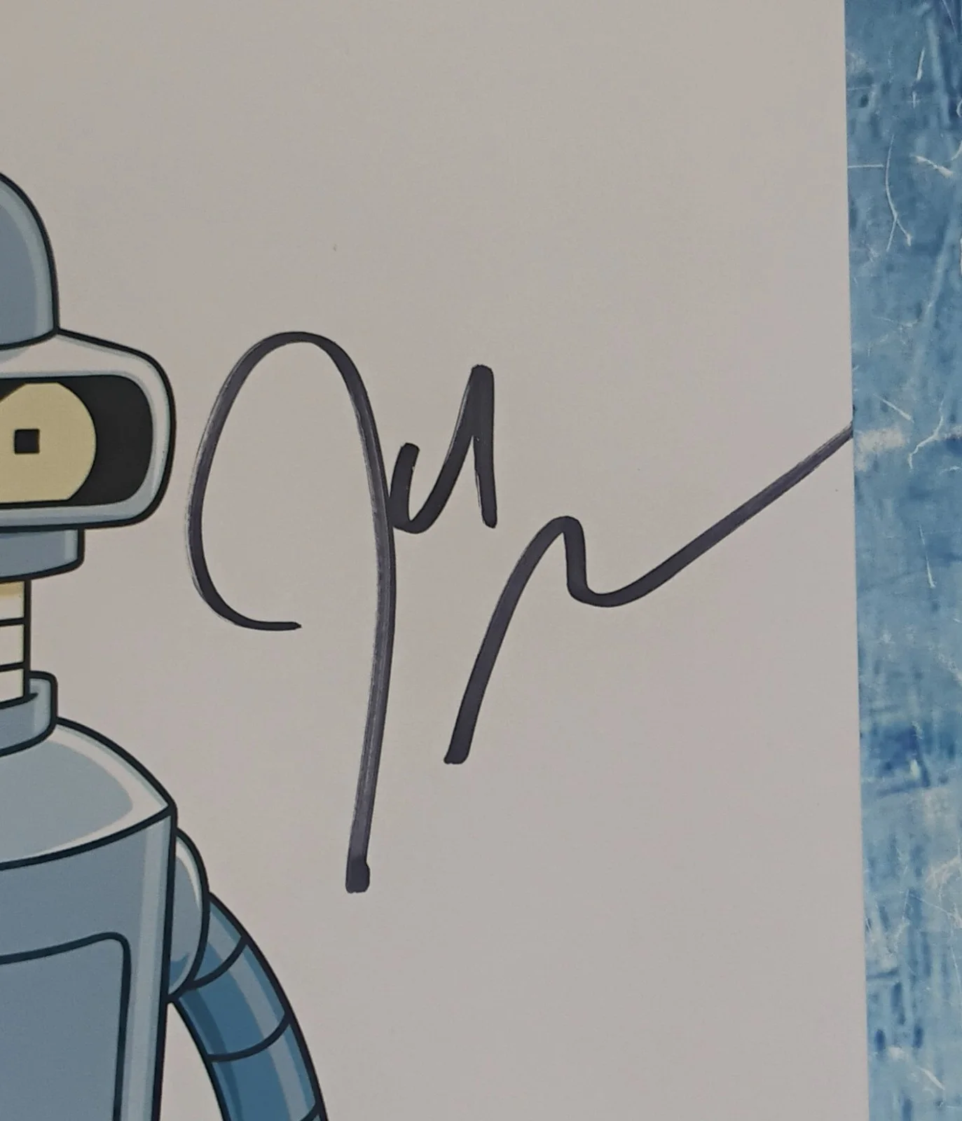 John DiMaggio Hand Signed 8x10 Photo COA Futurama NO US TARIFFS, изображение 3