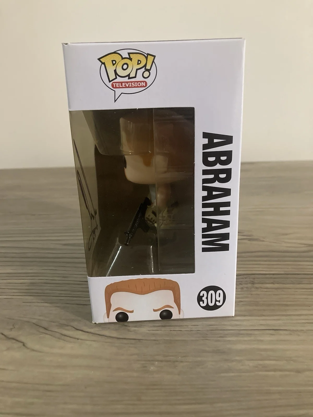 Funko Pop Abraham #309 The Walking Dead Signed Original Collectible Figure, изображение 3