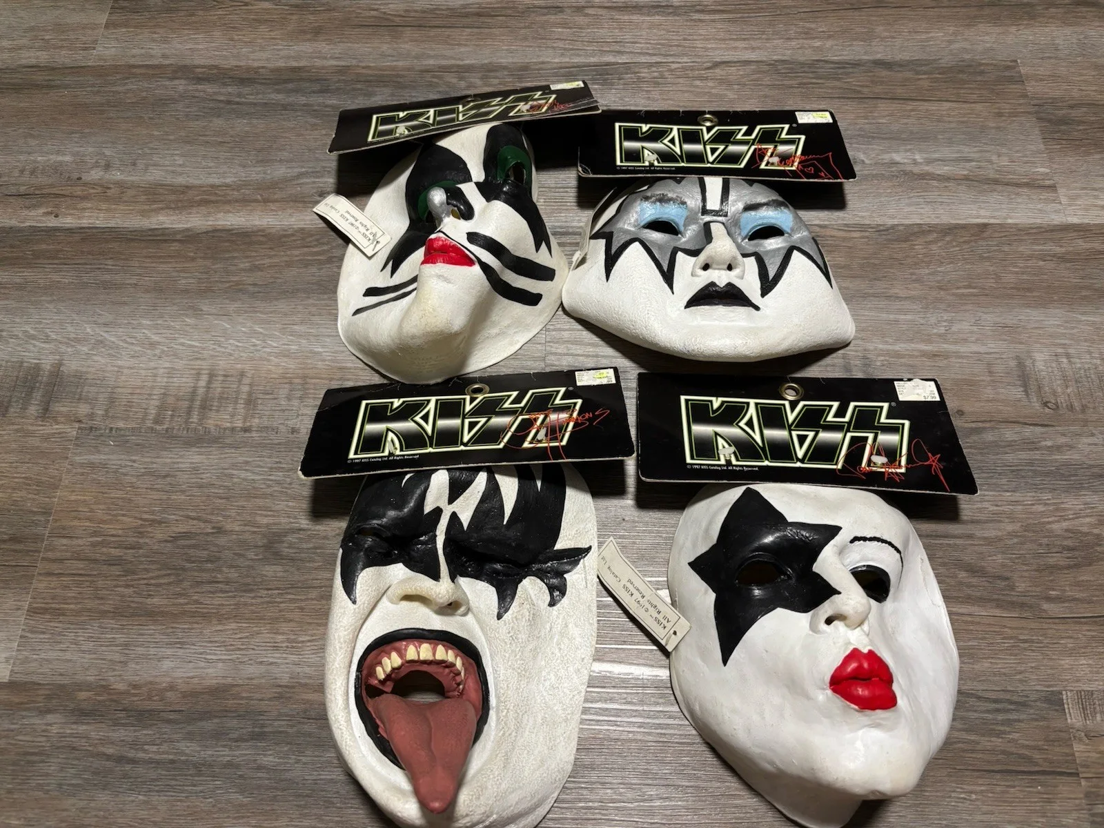 Kiss Halloween Mask. All 4. Still Have Tags On Them. Priced To Sell., изображение 2
