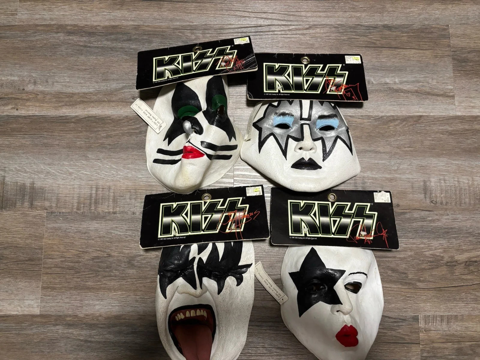 Kiss Halloween Mask. All 4. Still Have Tags On Them. Priced To Sell., изображение 3
