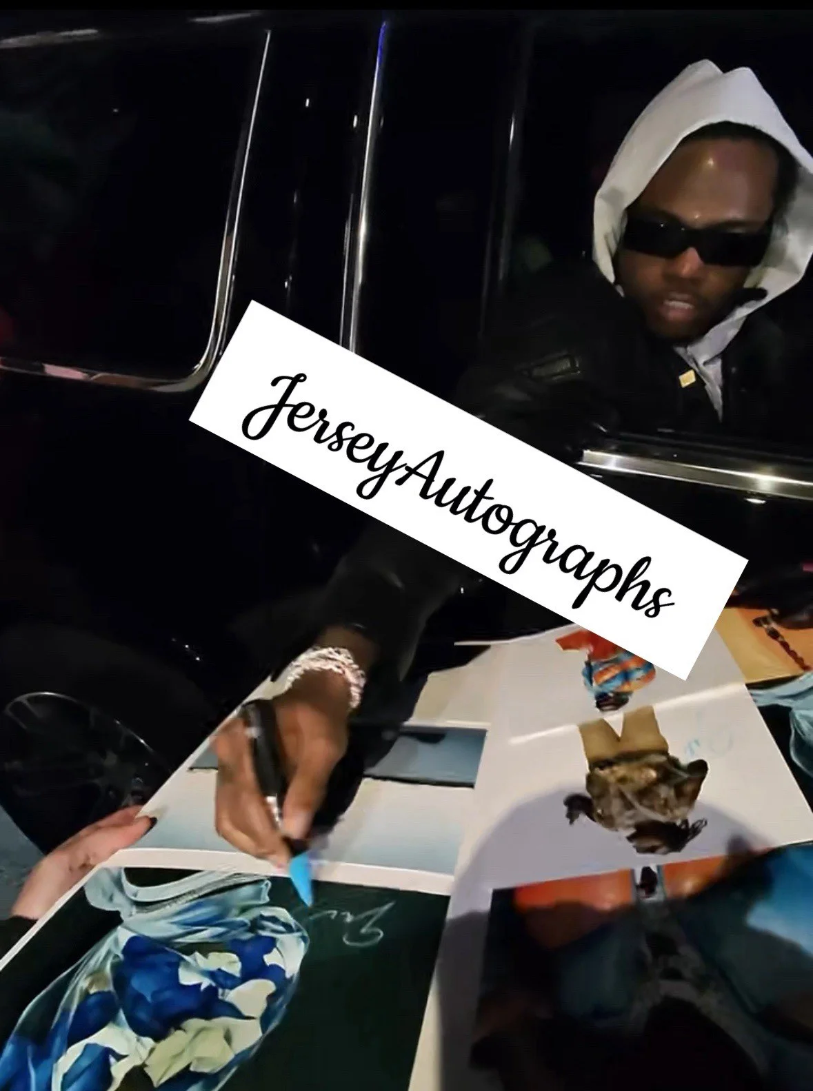 Gunna Autographed/Signed 8x10 Photo Exact Proof! Wunna Rapper, изображение 2