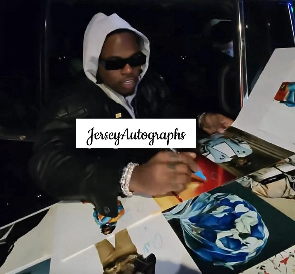 Gunna Autographed/Signed 8x10 Photo Exact Proof! Wunna Rapper, image 2