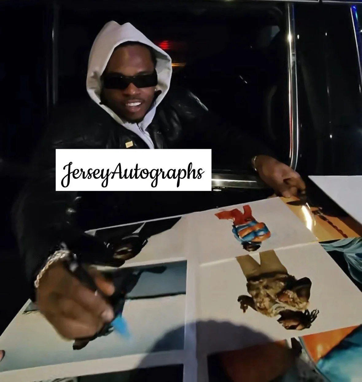 Gunna Autographed/Signed 8x10 Photo Exact Proof! Wunna Rapper, image 2