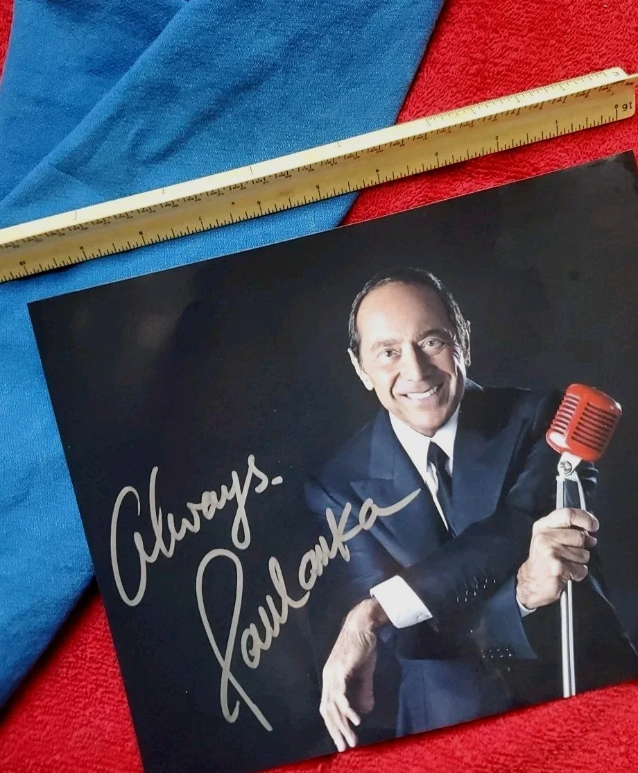 PAUL ANKA 8x10 Color Photo Hand SIGNED w/ Silver Marker; "ALWAYS, PAUL ANKA", изображение 4