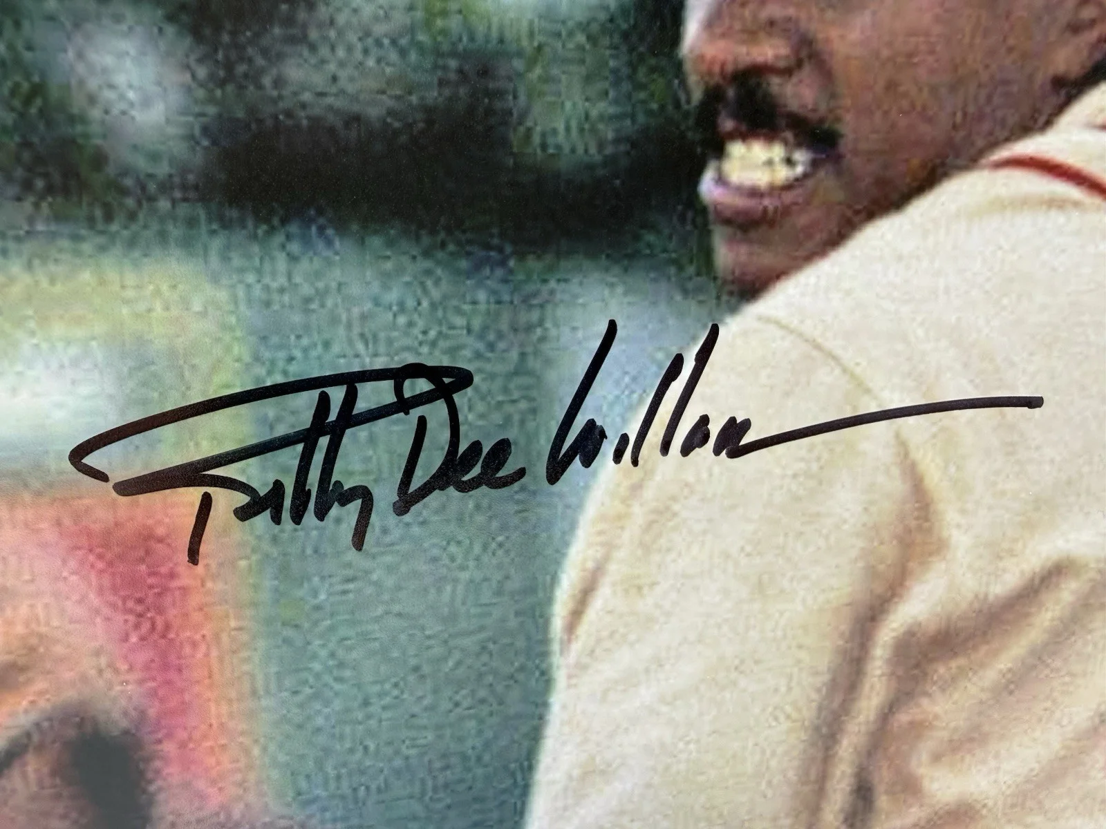 Billy Dee Williams — Billy Dee Williams SIGNED 8x10 Photo ‘Bingo Long All Stars & Motor Kings’ AD COA, изображение 2