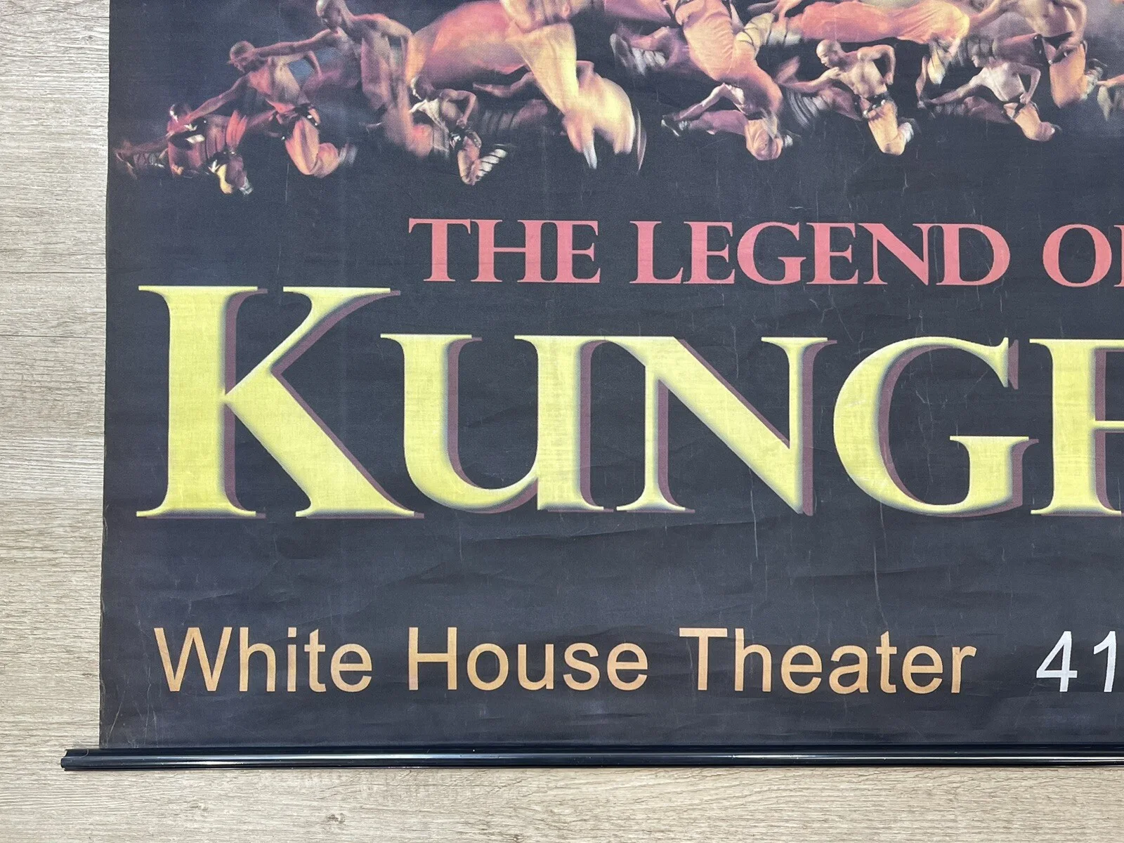 The Legend Of Kung Fu China Chinese Banner White House Theatre Branson, изображение 5
