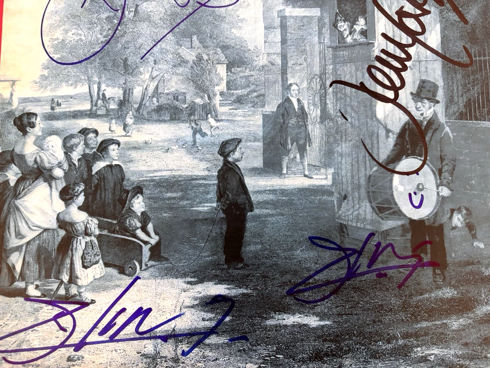 MOODY BLUES Signed LONG DISTANCE Vinyl Record JSA COA John Lodge HAYWARD Moraz, image 4