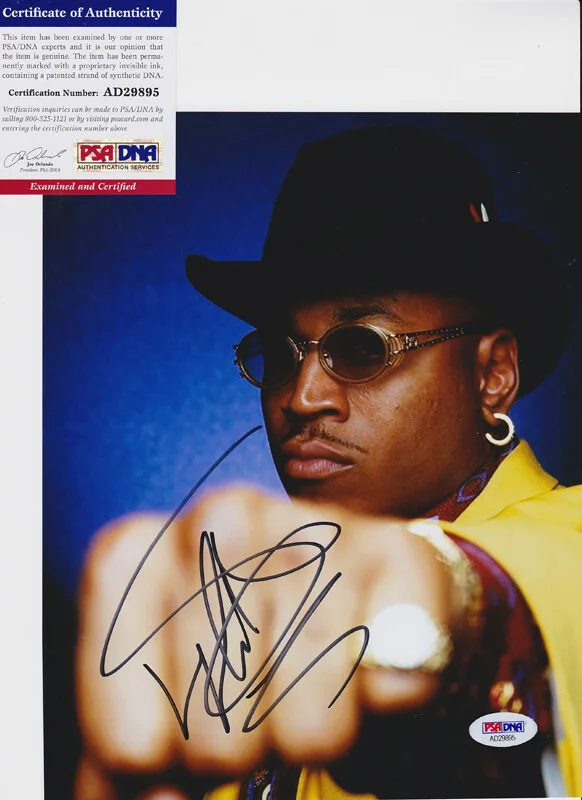 LL Cool J — LL Cool J Rock The Bells Signed Autograph 8x10 Photo PSA/DNA COA #1