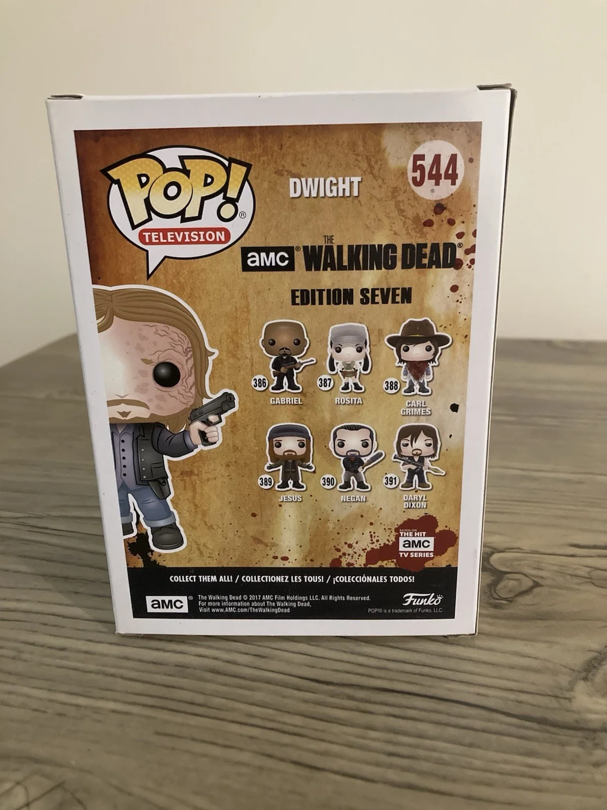 Dwight — Funko Pop The Walking Dead Dwight #544 Autographed Original Television Figure, image 4