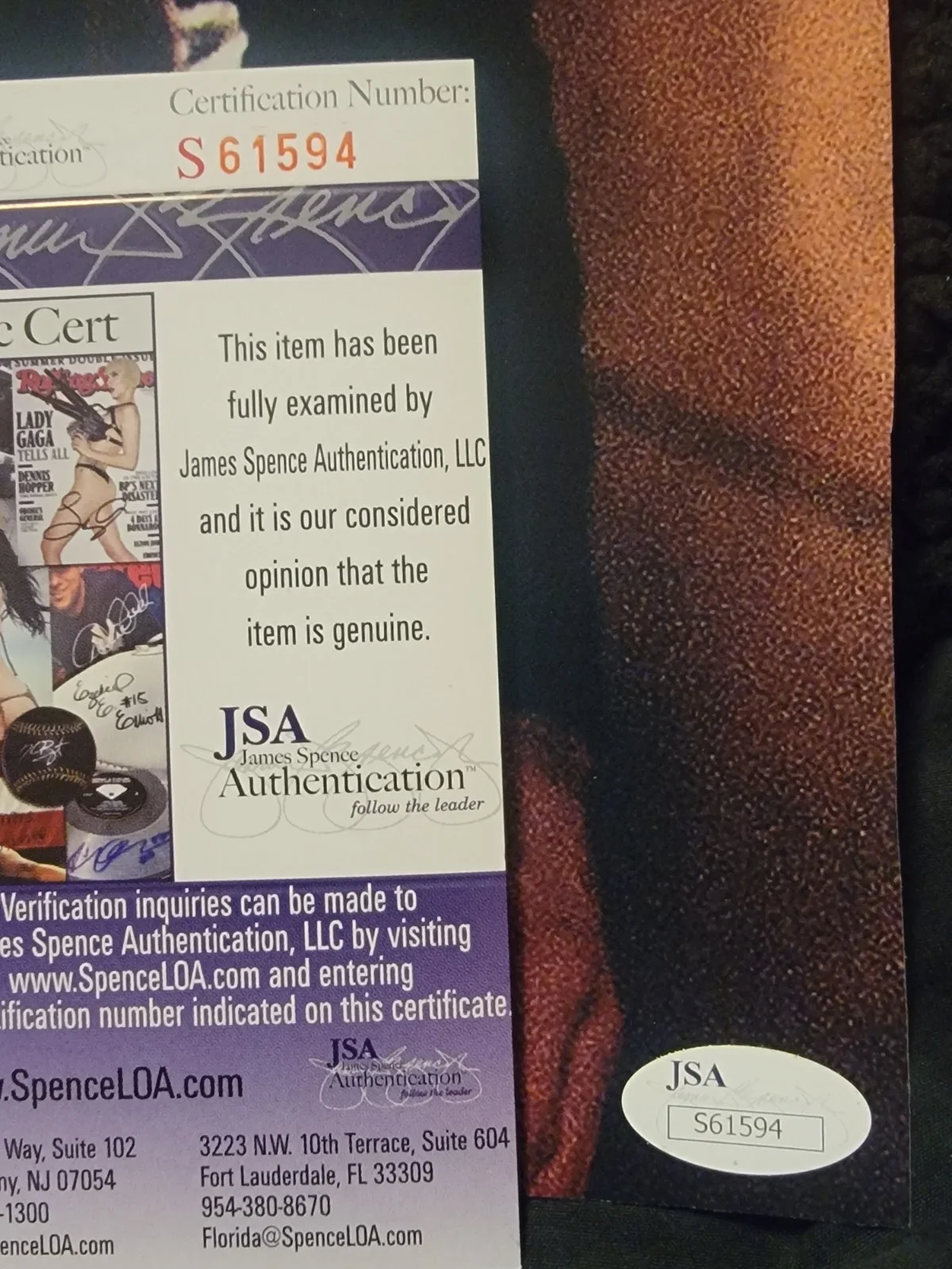Tom Morga — Tom Morga Signed 11x14 Photo Friday the 13th V A New Beginning JSA Authenticated, image 2