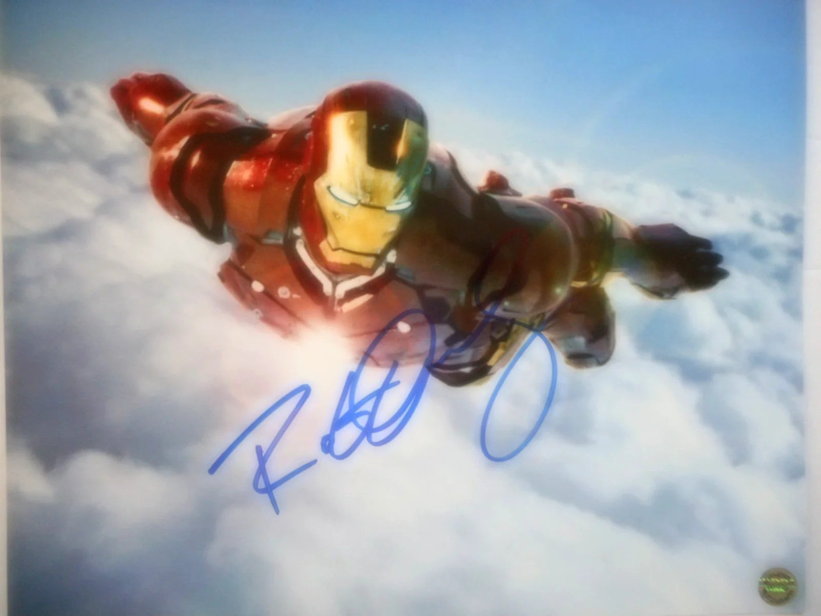 Robert Downey Jr — Robert Downey Jr. signed IRON MAN 1 & 2 Tony Stark 8x10 Photo W/COA & #d Holo, изображение 2
