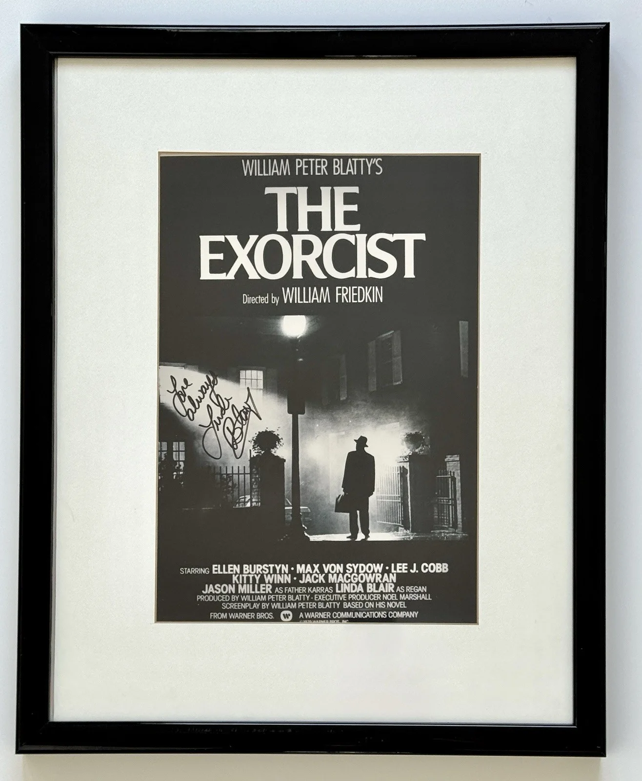Linda Blair — Linda Blair Signed The Exorcist 10x14” Movie Poster Autographed frame-optional, image 4