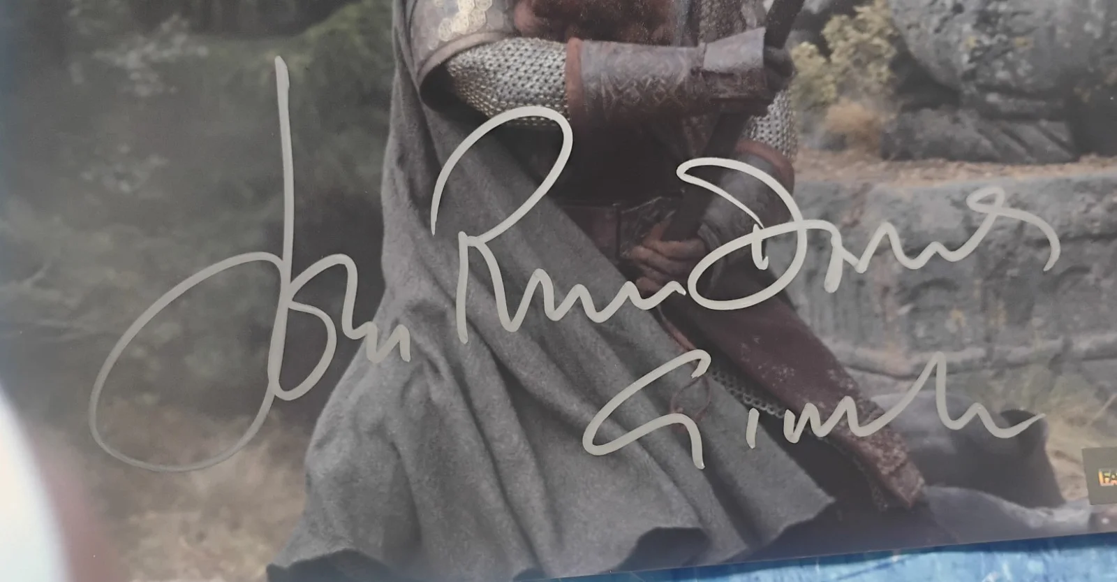 John Rhys-Davies Hand Signed 8x10 Photo COA Lord Of The Rings NO US TARIFF, изображение 3