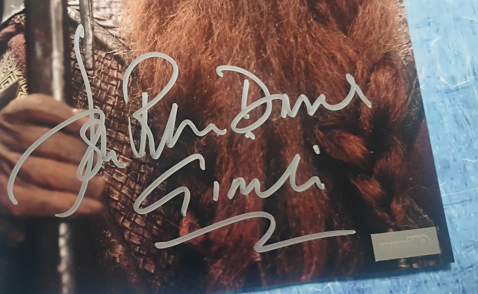 John Rhys-Davies Hand Signed 8x10 Photo COA Lord Of The Rings NO US TARIFF, изображение 3
