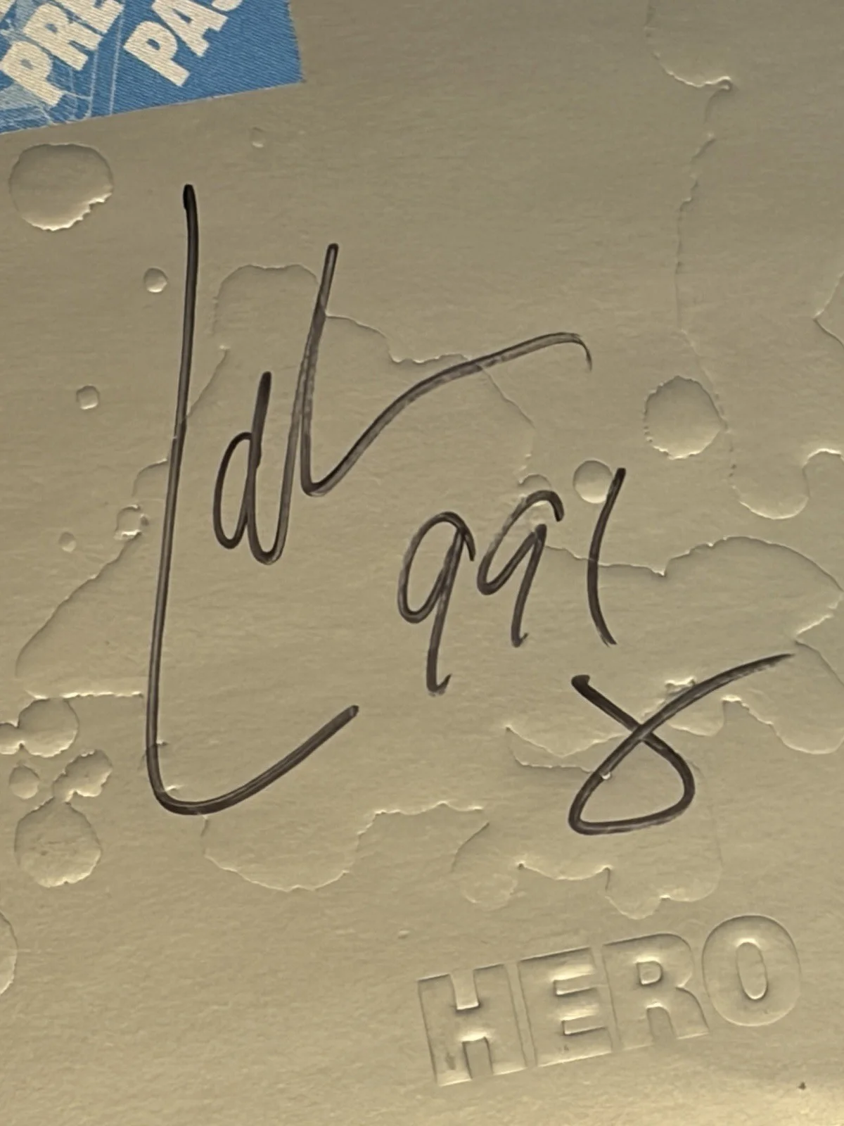 Metallica Hero Of The Day 12” UK Signed Autographed Vinyl LP Lars Jason, изображение 2