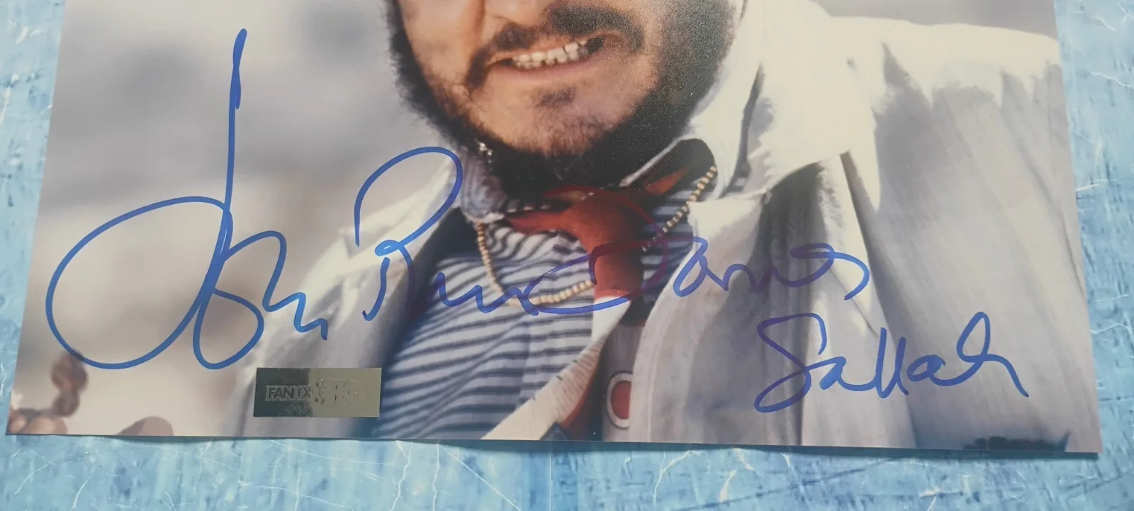 John Rhys-Davies Hand Signed Autograph 8x10 Photo COA Indiana Jones NO US TARIFF, изображение 3