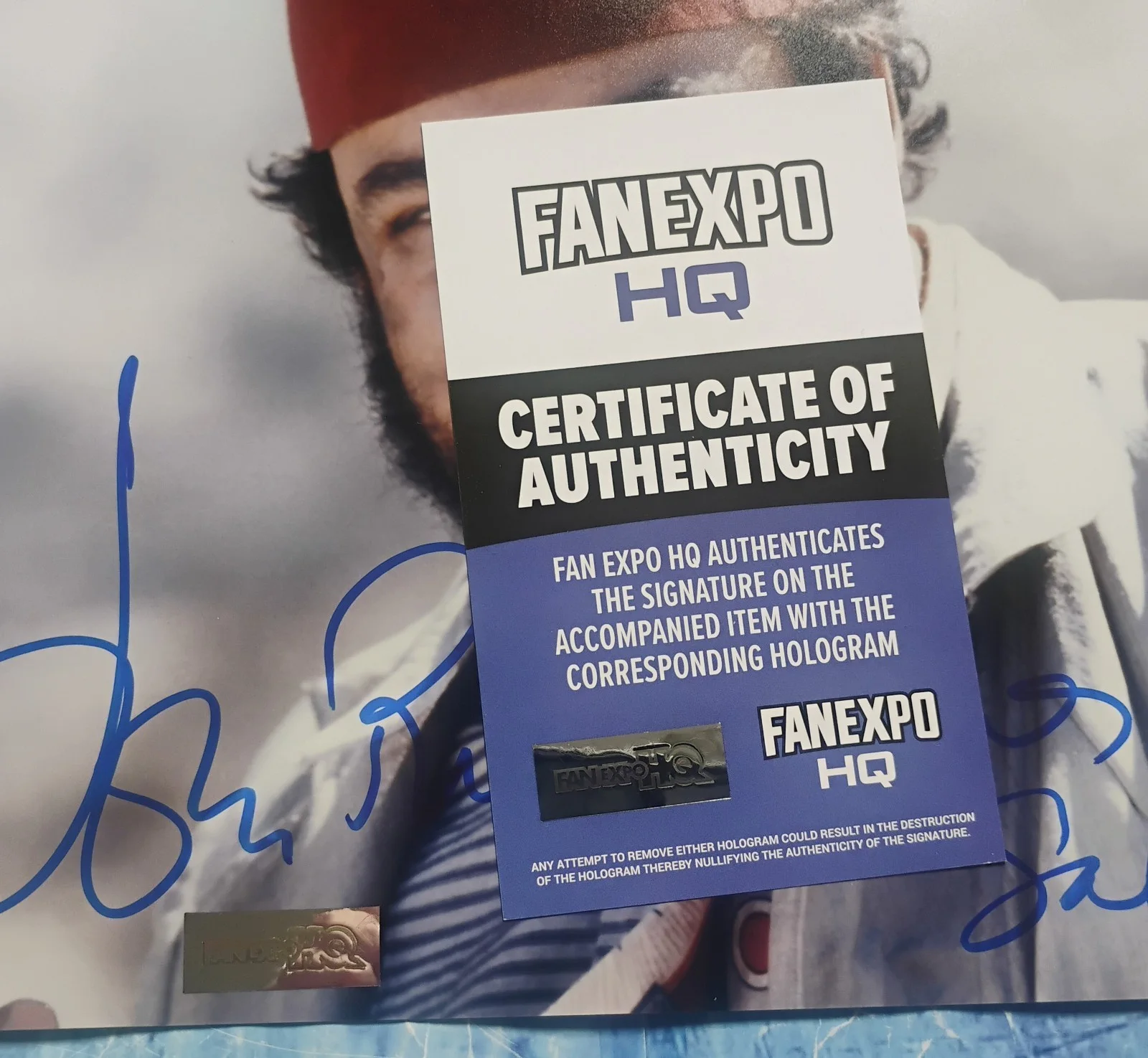 John Rhys-Davies Hand Signed Autograph 8x10 Photo COA Indiana Jones NO US TARIFF, изображение 4