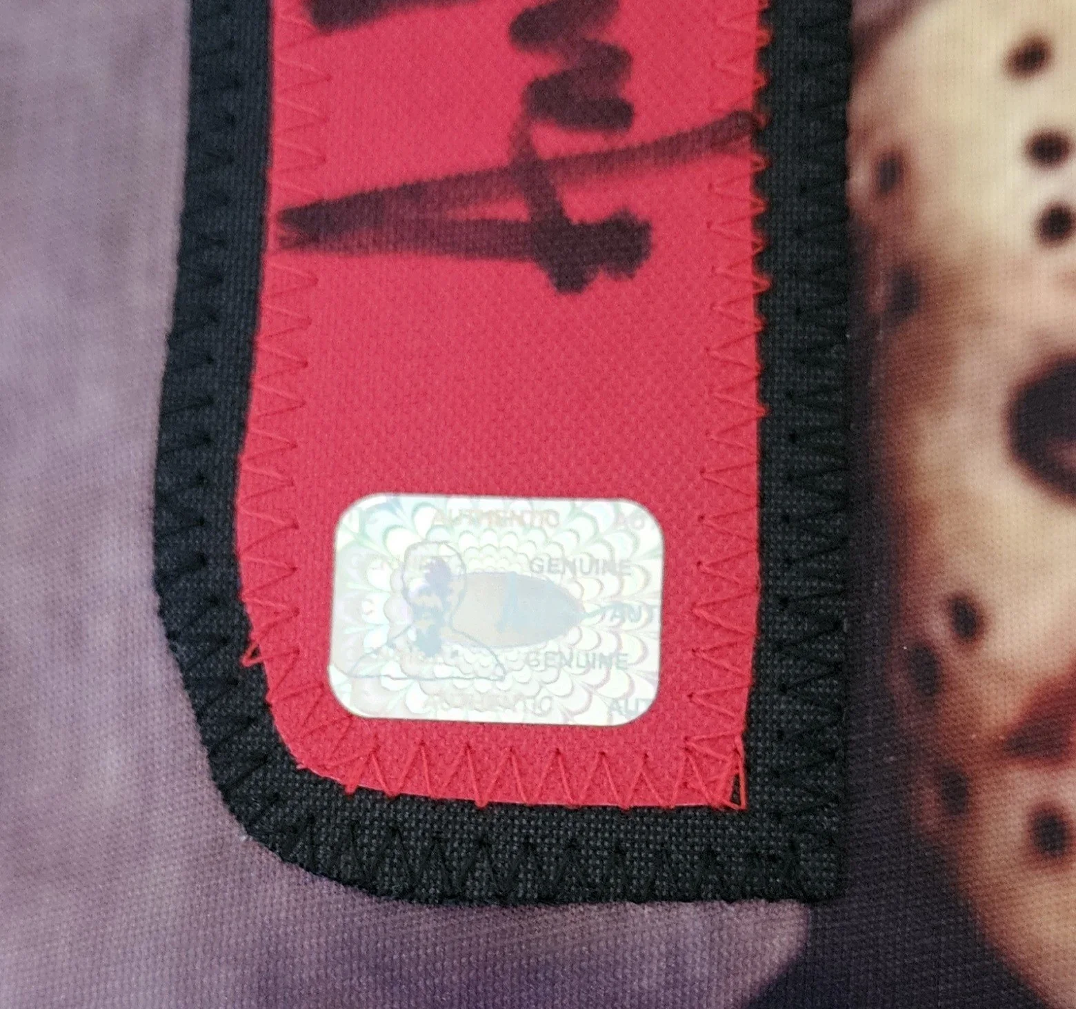 Ari Lehman — Ari Lehman Autographed XL Jersey-Friday the 13th w/inscription & COA - Ari Holo, изображение 3