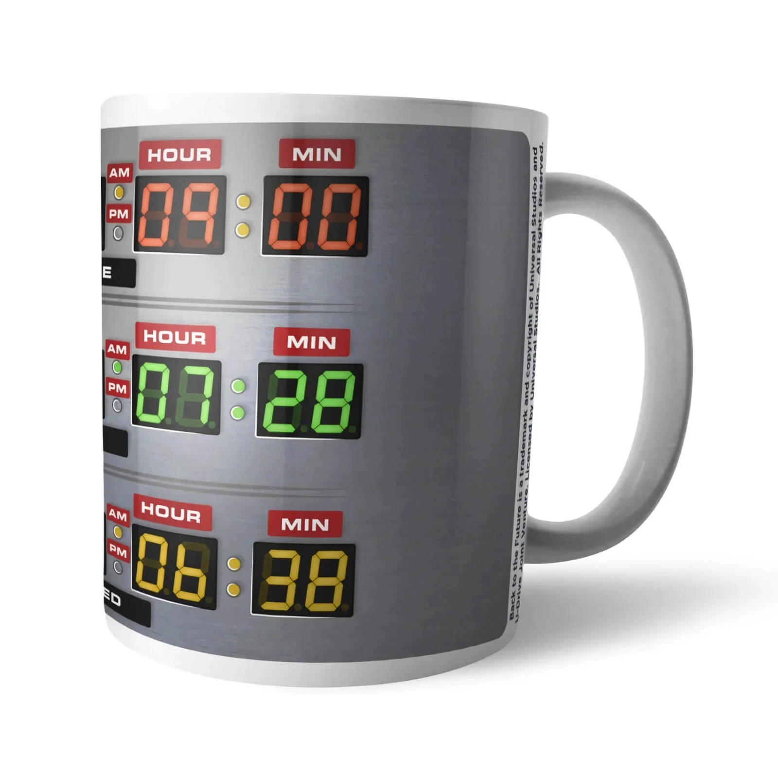 Back To The Future Destination Time Mug Brand New Flux Capacitor, изображение 2