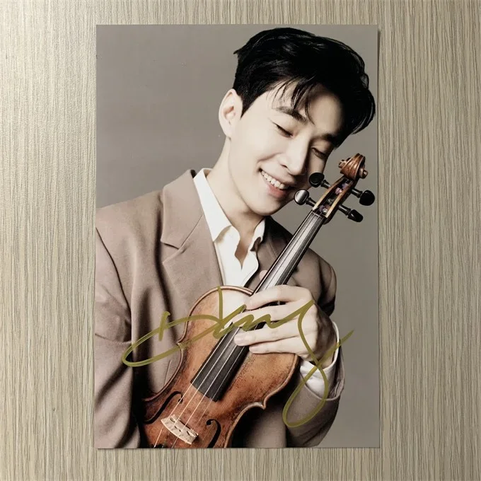 6" HenryLau/刘宪华 Hand Signed Autographed Photo Autographs Collection Original, изображение 2