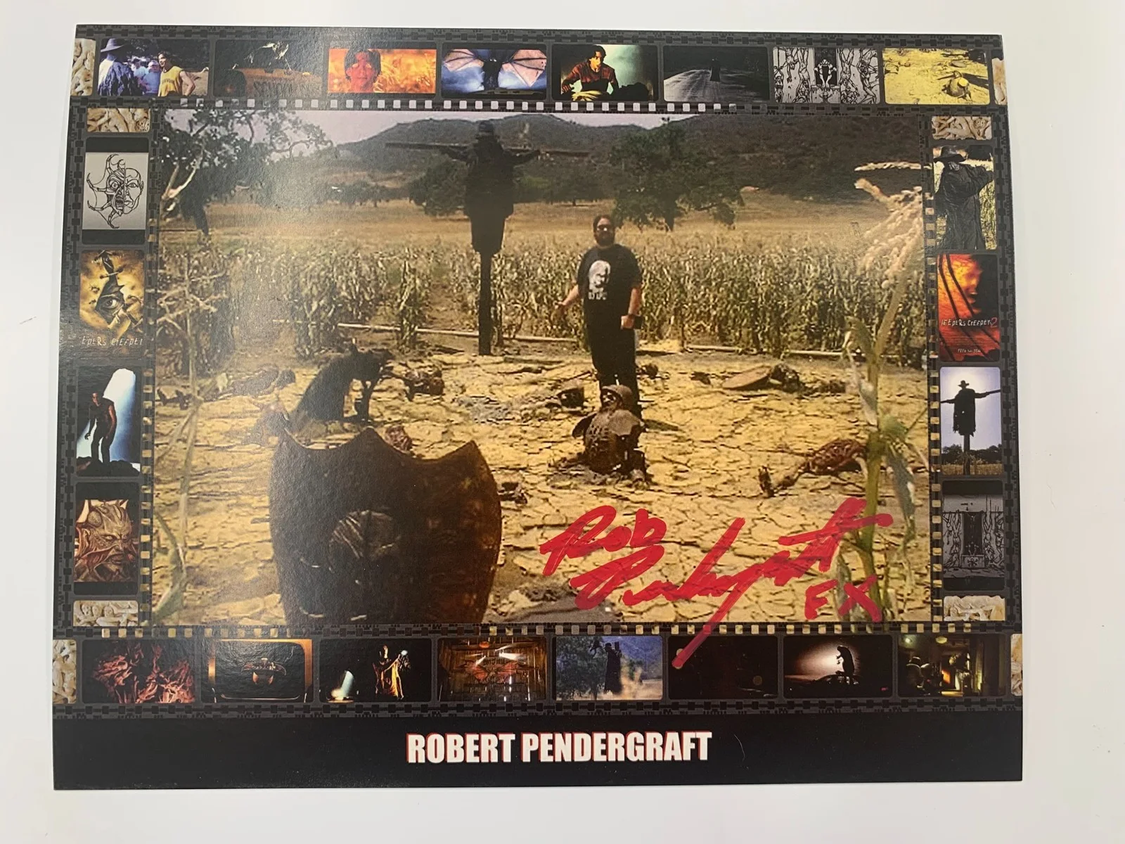 Robert Pendergraft — Robert Pendergraft autographed signed 8x10 photo picture Jeepers Creepers