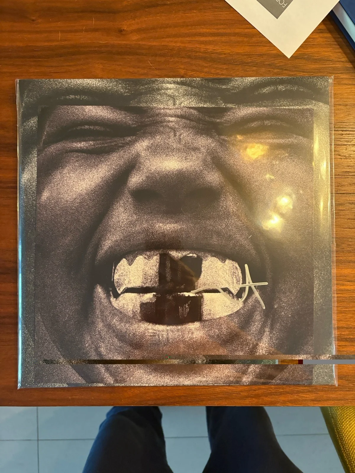 Kanye West Ye BULLY SIGNED Vinyl LP Cover Clear Limited IN HAND, image 2