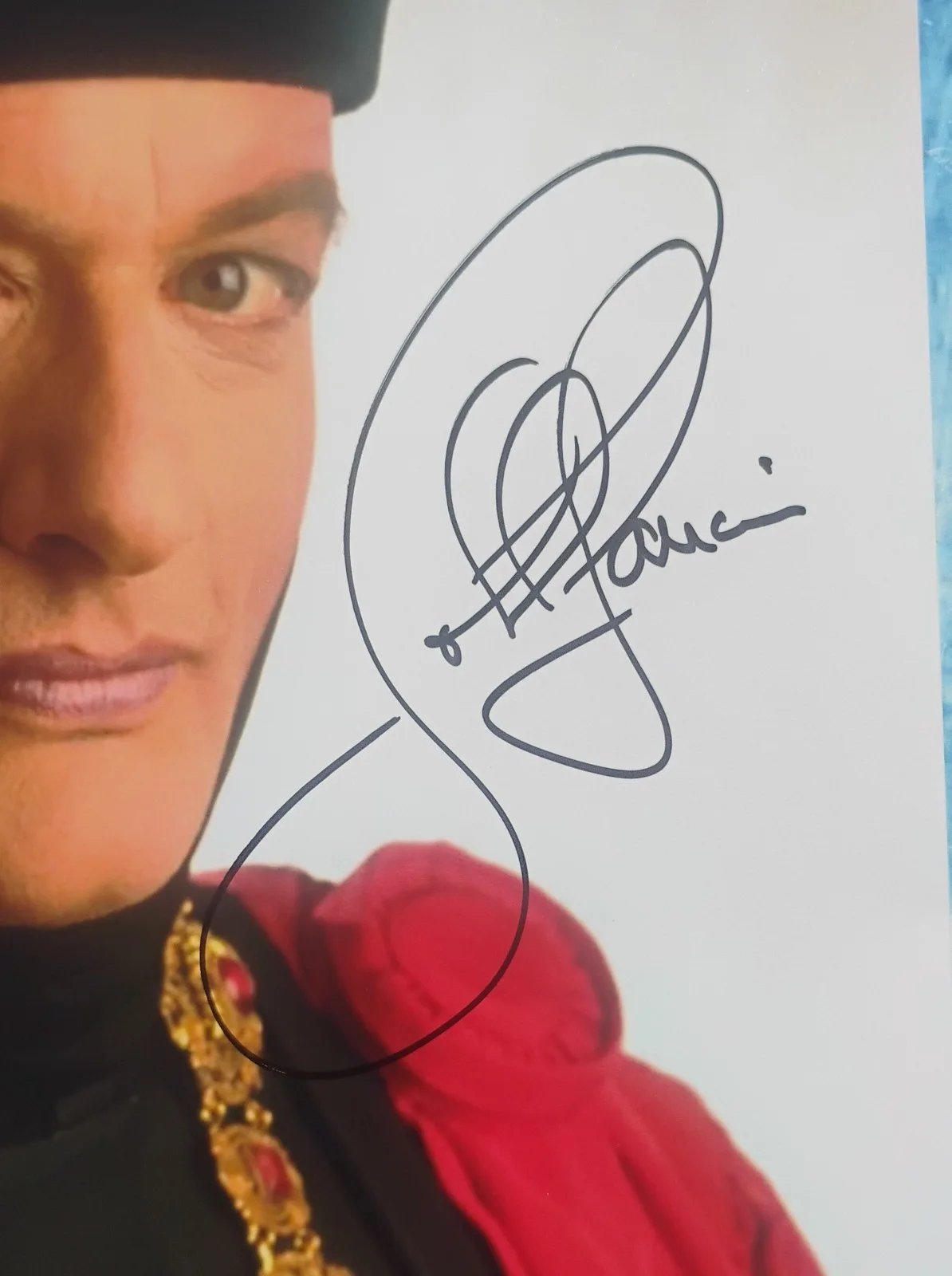 John De Lancie Hand Signed 8x10 Photo COA Star Trek NO US TARIFFS, image 3