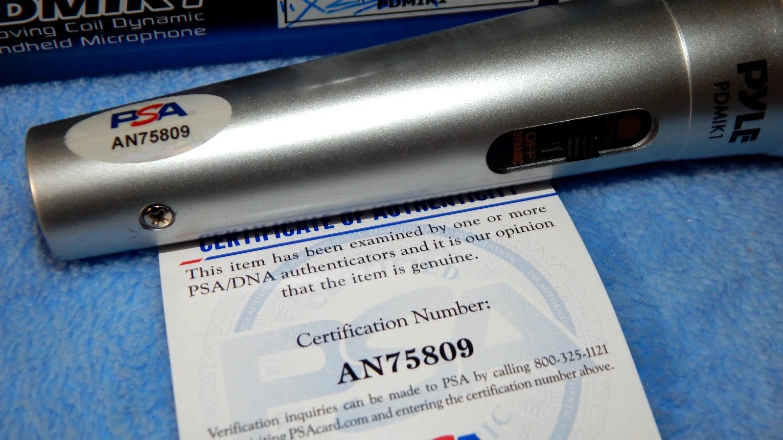 Xzibit Signed Autographed Pyle Microphone Rapper Actor PSA DNA AN75809, image 3
