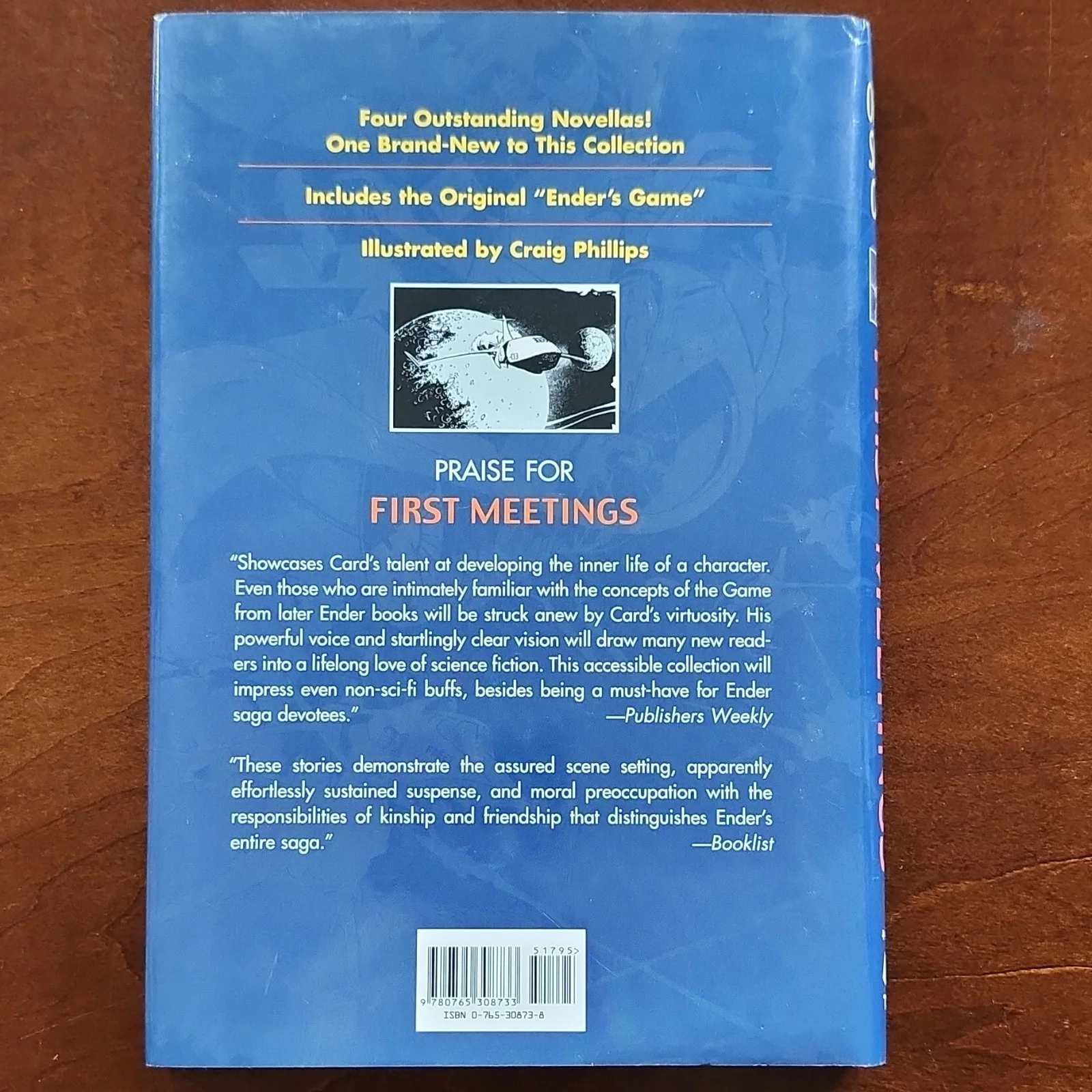 Orson Scott Card — First Meetings in the Enderverse Signed by Orson Scott Card Ender's Game, image 2
