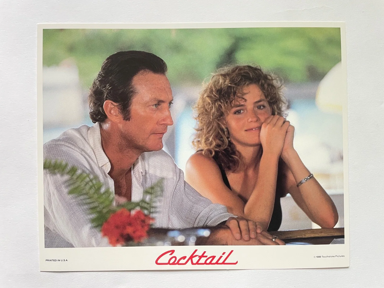 COCKTAIL (1988) Tom Cruise, Elizabeth Shue Movie UK Lobby Card FOH Stills x 8, изображение 3