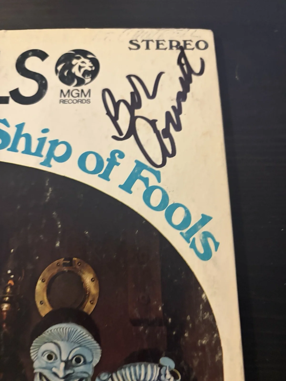 The Cowsills Signed Captain Sad And His Ship Of Fools LP Autographed X3, изображение 2
