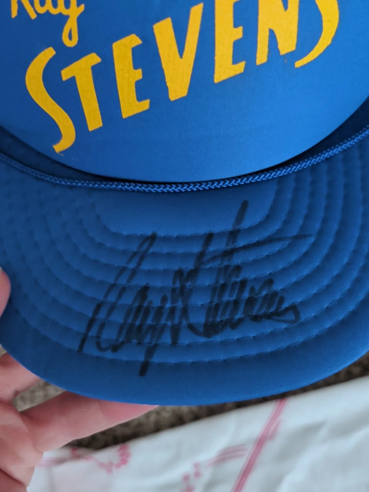 Ray Steven's Autograph Items 70s Style Cap And Scarf With Ray Steven's Autograph, изображение 4