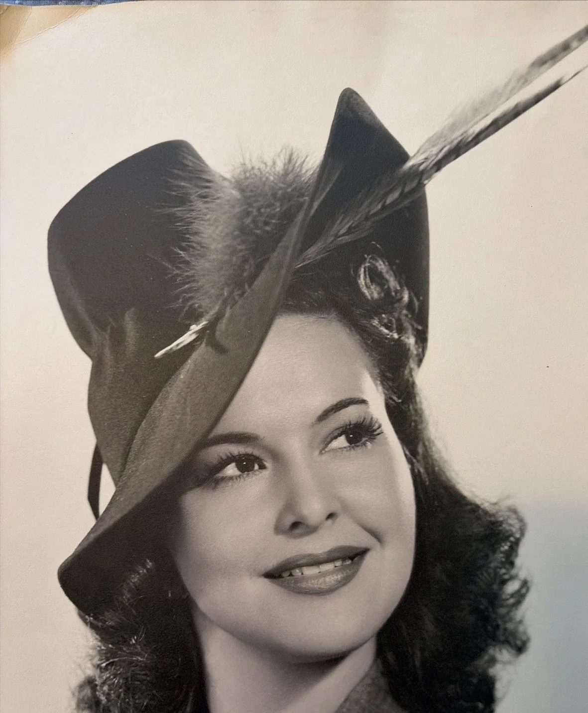 Puerto Rican Actress Mapita (Mapy) Cortes 11x14 B&W Matte Photo, изображение 2