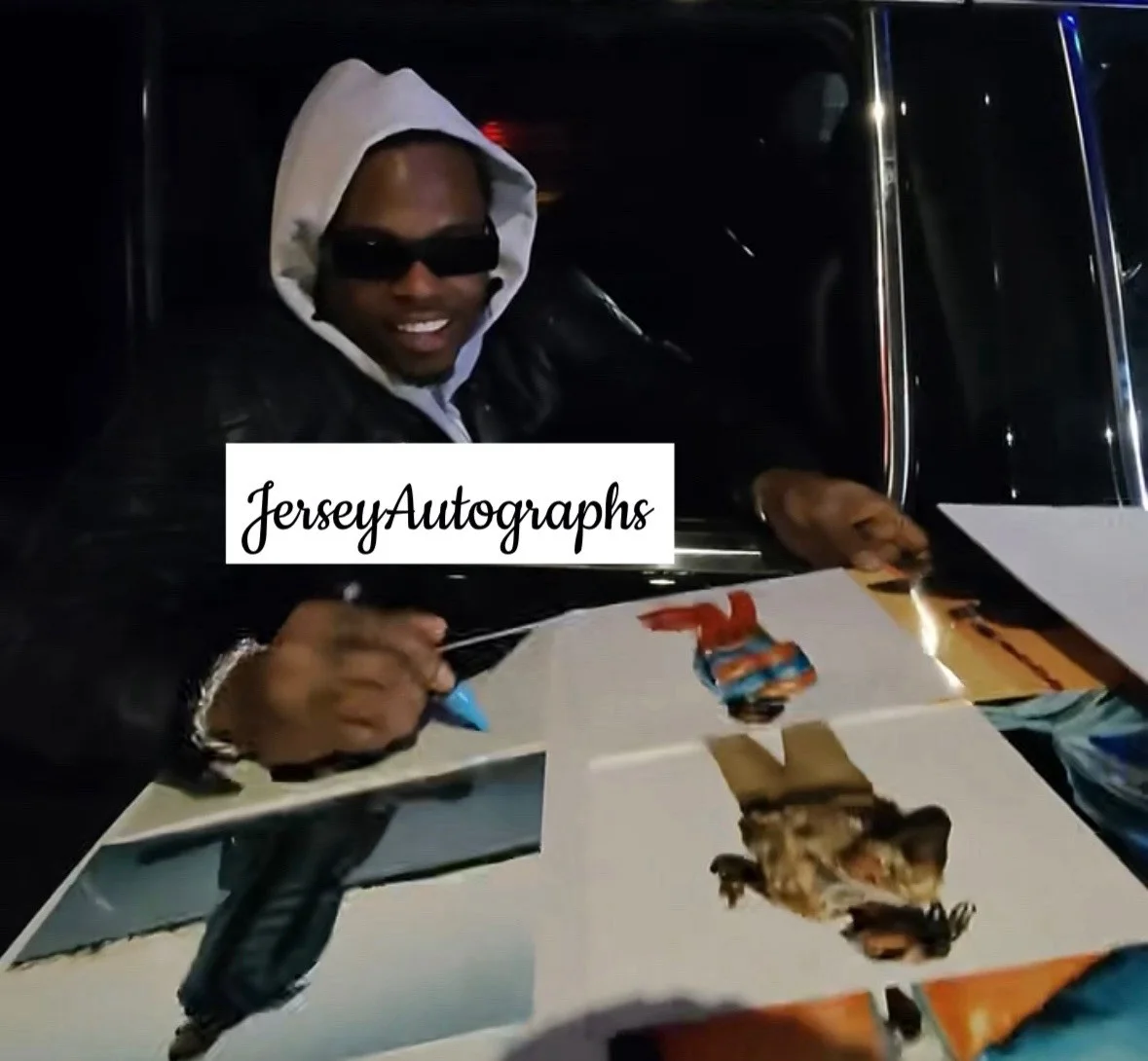 Gunna Autographed/Signed 8x10 Photo Exact Proof! Wunna Rapper, image 2
