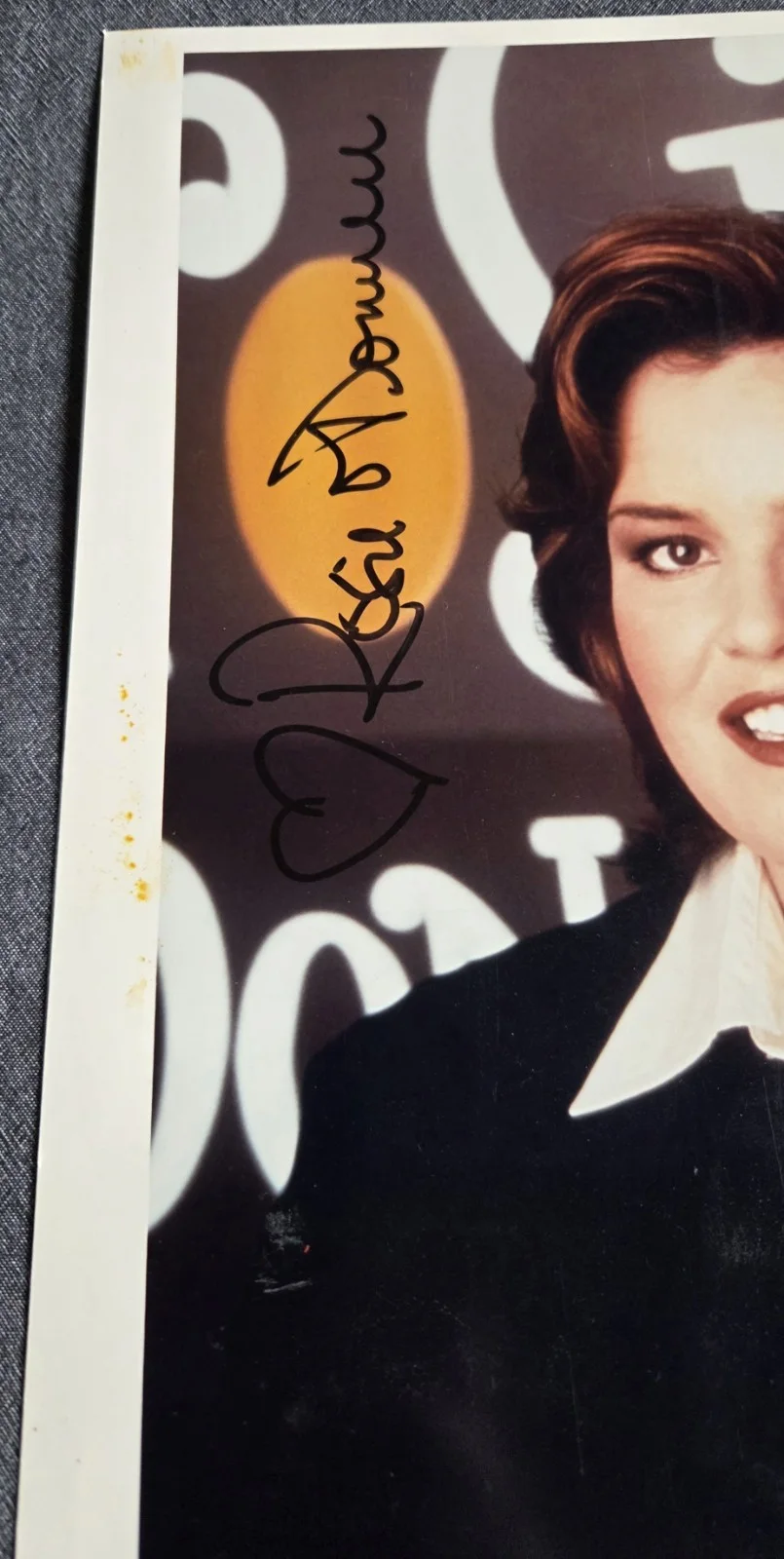 Rosie O'Donnell Boldly Signed 8x10 Glossy Color Publicity Photo, изображение 4