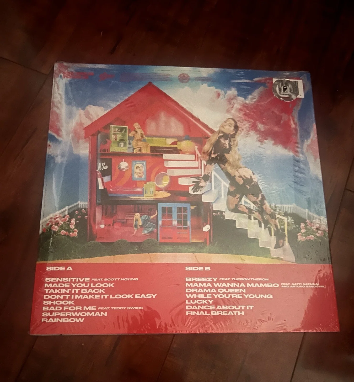 Meghan Trainor Takin It Back Vinyl Signed Brand New Sealed In Hand Rare Sold Out, изображение 2