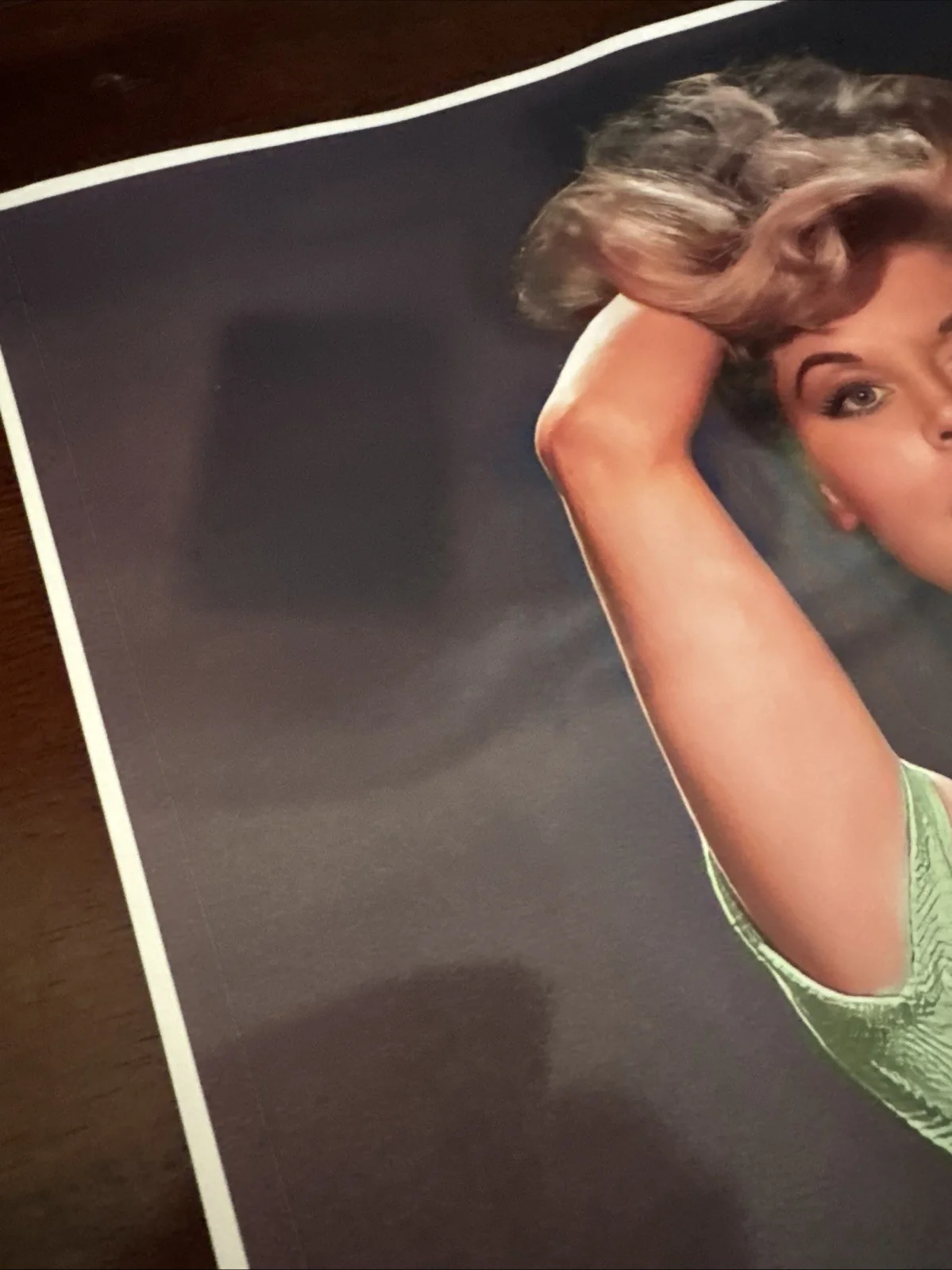Betty Brosmer — Betty Brosmer Hand Signed 11x14 VTG 1950’s Busty Pin-Up Photo Autograph READ, изображение 4