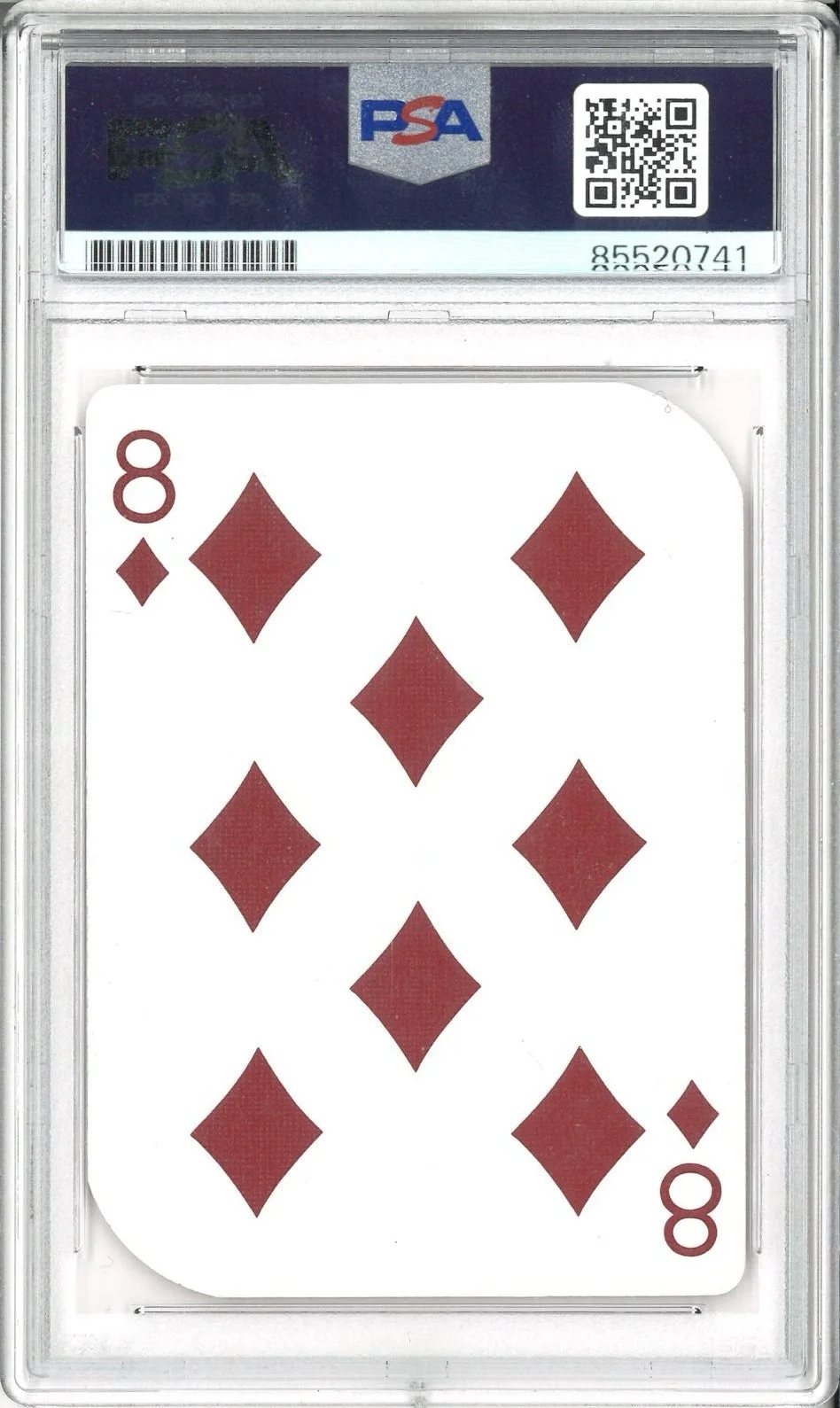 Chevy Chase — Chevy Chase Signed Autograph Slabbed Playing Card PSA DNA Vegas Vacation, изображение 2