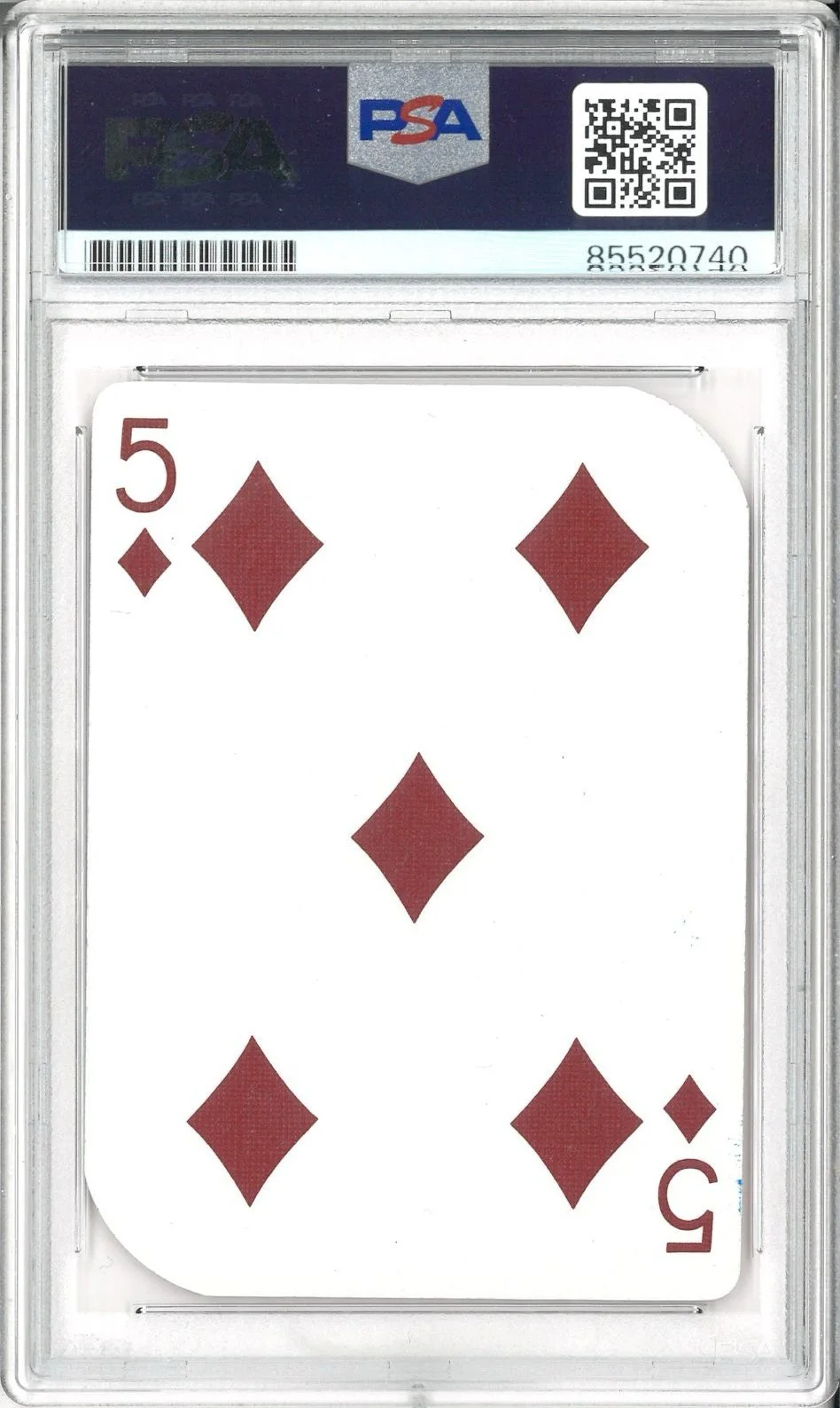 Chevy Chase — Chevy Chase Signed Autograph Slabbed Playing Card PSA DNA Vegas Vacation, image 2